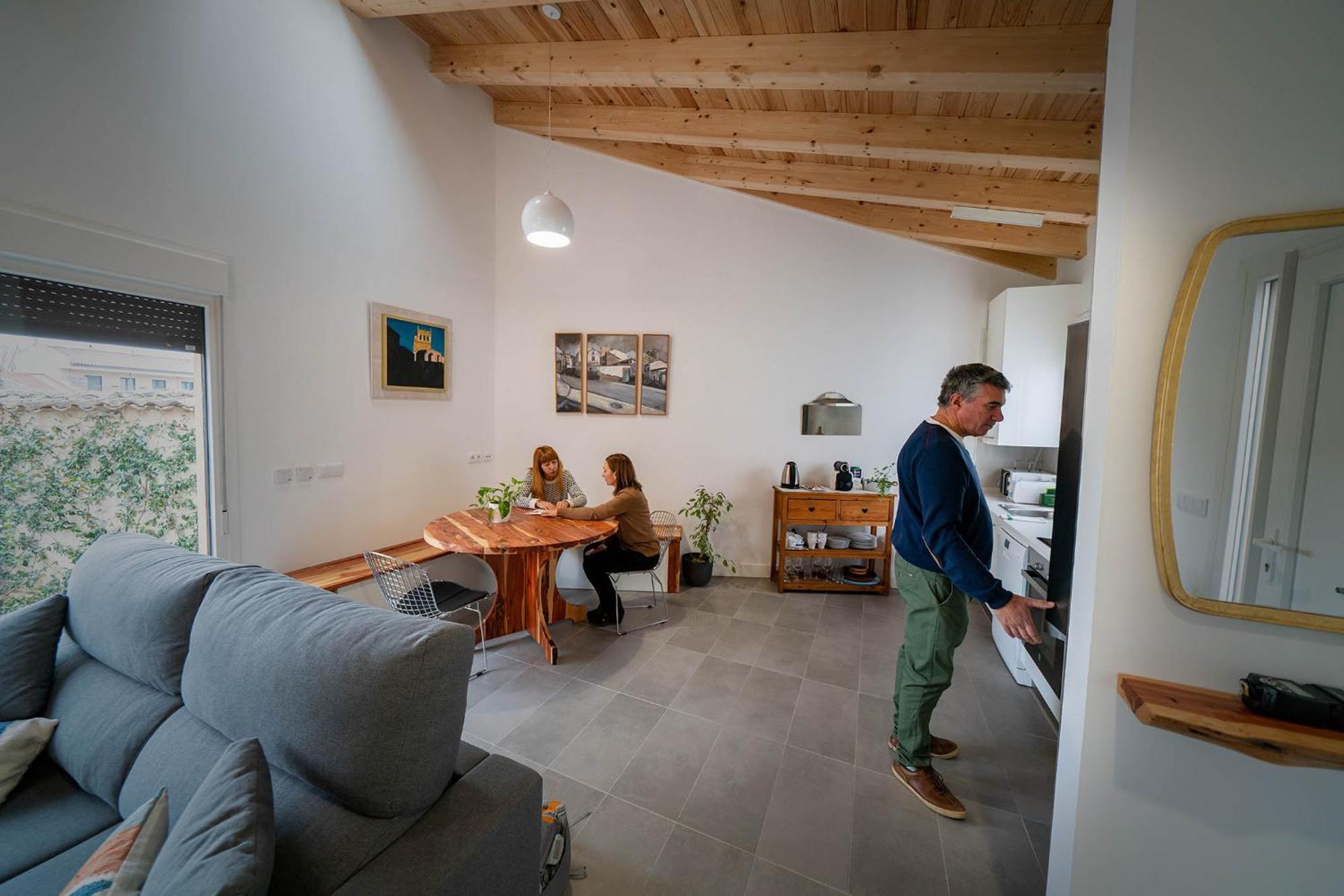 Apartamento turístico cerca Aranda de Duero La Ren Lecrés Vadocondes Chambre photo